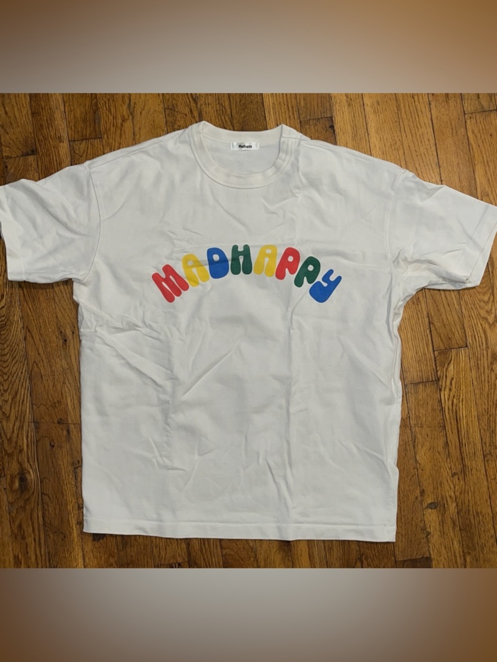 Madhappy NYC Streetwear Tee T Shirt - White Cotton Men’s Sz M